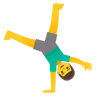 Man Cartwheeling Emoji 🤸‍♂️ image - Google Noto Color style
