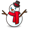 Emoji Hóember ☃ image - Emojidex style
