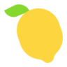 Citron Emoji 🍋 image - Microsoft Classic 2D style