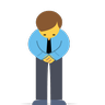Man Bowing Emoji 🙇‍♂️ image - Skype style
