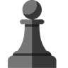 Emoji Fekete sakk gyalog ♟ image - Skype style