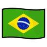 Flag: Brazil Emoji 🇧🇷 image - Emojidex style
