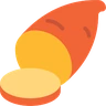Roasted Sweet Potato Emoji 🍠 image - Skype style