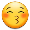 Kissing Face With Closed Eyes