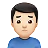 Man Frowning: Light Skin Tone