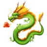 Emoji Sárkány 🐉 image - Huawei Harmony OS style