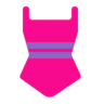一件式泳衣表情符号 Emoji 🩱 image - Microsoft Classic 2D style