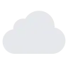 Nuvem Emoji ☁ image - Tossface style