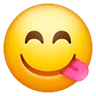 Face Savoring Food Emoji 😋 image - Samsung style