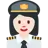 Woman Pilot: Light Skin Tone