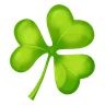 三叶草 Emoji ☘ image - Huawei Harmony OS style