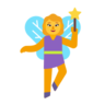 Woman Fairy Emoji 🧚‍♀️ image - Microsoft Classic 2D style