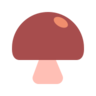 Brown Mushroom Emoji 🍄‍🟫 image - Microsoft Classic 2D style