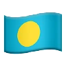 Flag: Palau Emoji 🇵🇼 image - Apple style