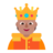 Person With Crown: Medium Skin Tone