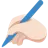 Writing Hand: Light Skin Tone