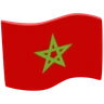 Flag: Morocco Emoji 🇲🇦 image - Facebook Messenger (2016) style