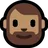 Person: Medium Skin Tone, Beard