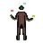 Person Juggling: Dark Skin Tone