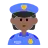 Police Officer: Medium-Dark Skin Tone