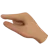 Pinching Hand: Medium Skin Tone