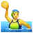 Woman Playing Water Polo