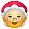 Mrs. Claus Emoji 🤶 image - Samsung style