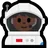 Woman Astronaut: Dark Skin Tone