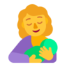 哺乳 Emoji 🤱 image - Microsoft Classic 2D style