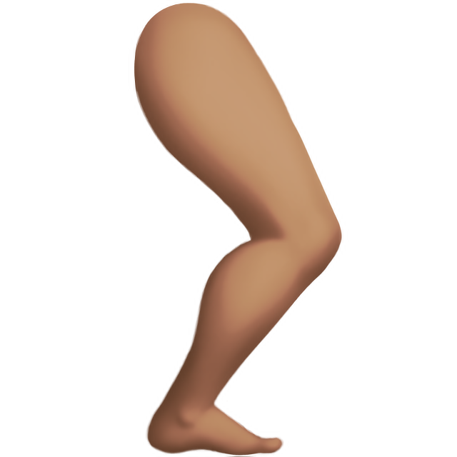 Leg: Medium Skin Tone