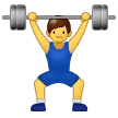Person Lifting Weights
