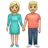 Woman And Man Holding Hands: Medium-Light Skin Tone