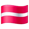 Flag: Latvia Emoji 🇱🇻 image - Samsung style