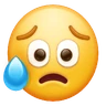 松一口气 Emoji 😥 image - Huawei Harmony OS style