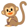 बंदर Emoji 🐒 image - Google Noto Color Animated style
