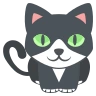 ネコ Emoji 🐈 image - EmojiTwo style