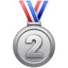 Deuxième place Emoji 🥈 image - Samsung style