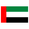 Flag: United Arab Emirates Emoji 🇦🇪 image - SerenityOS style