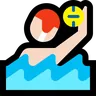 Person Playing Water Polo: Light Skin Tone Emoji 🤽🏻 image - Microsoft Windows 10 Segoe UI Emoji style