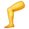 Emoji Láb 🦵 image - Samsung style