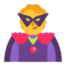 supervillain Emoji 🦹 image - Microsoft Classic 2D style