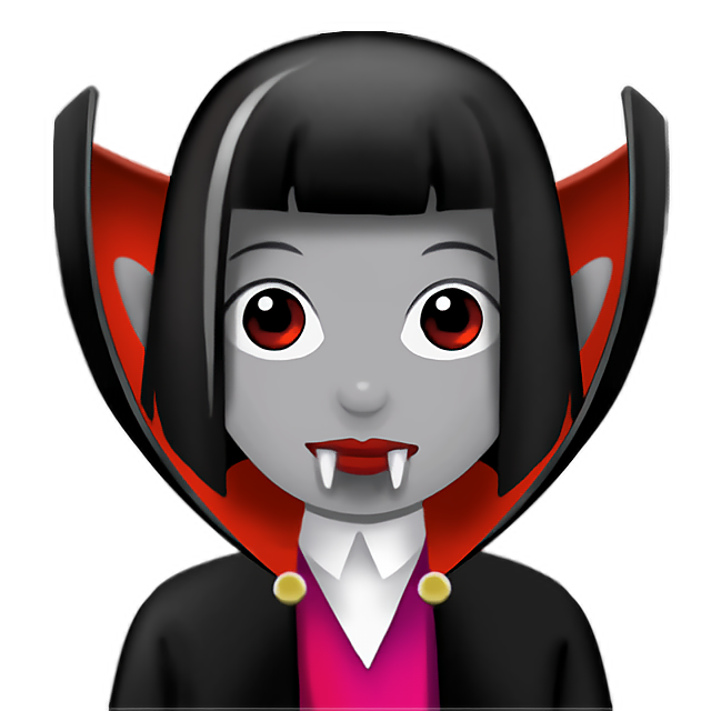 Woman Vampire: Medium-Light Skin Tone