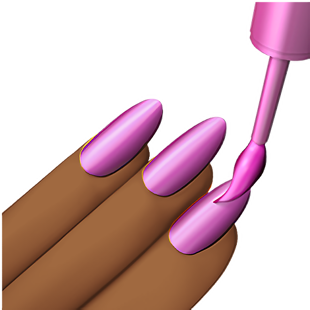 Nail Polish: Medium-Dark Skin Tone