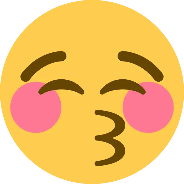 Kissing Face With Closed Eyes