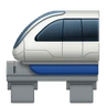 单轨 Emoji 🚝 image - Huawei Harmony OS style