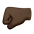 Left-Facing Fist: Dark Skin Tone