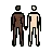 Woman And Man Holding Hands: Dark Skin Tone, Light Skin Tone