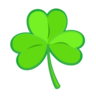 三叶草 Emoji ☘ image - Emojidex style