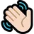 Waving Hand: Light Skin Tone