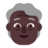 Older Person: Dark Skin Tone